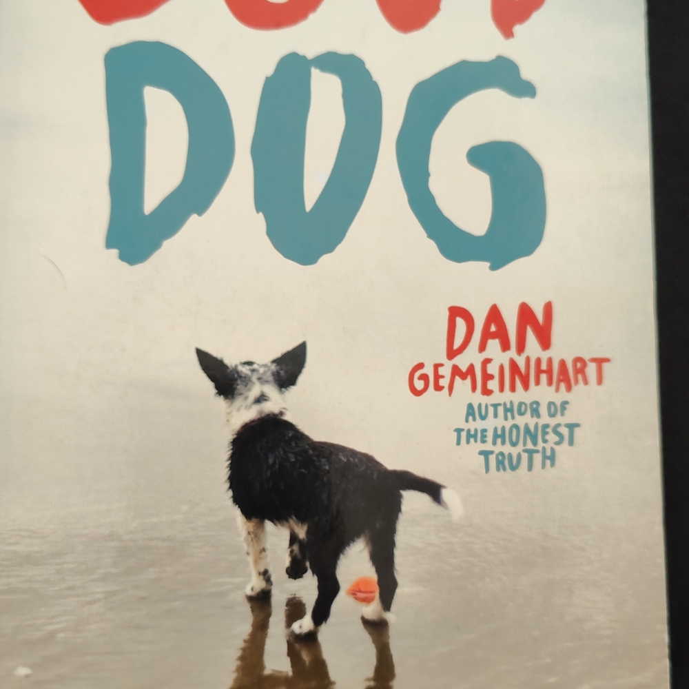 Black and White Dog Book Cover by Dan Gemeinhart
